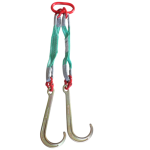 GANCHOS J CON ESLINGAS